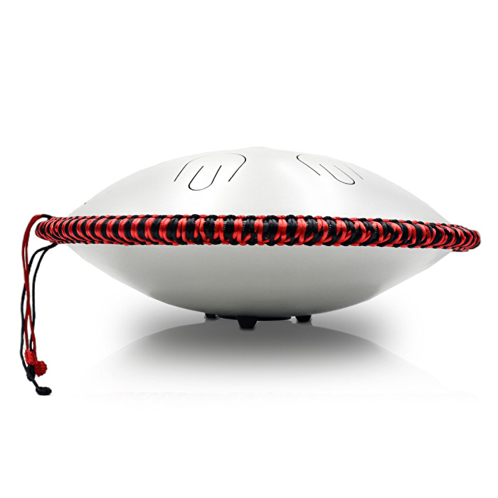 HLURU TAH9-14 SILVER - Mini Handpan Series 9 Notalı 14" Silver Taşınabilir Handpan